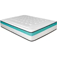 OEM Colchón viscoelástico Bio Max con gel, firme, hipoalergénico, de 90x190 cm