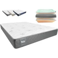 OEM Colchón viscoelástico con aloe vera, altura aproximada de 21 cm, dimensiones 105x190 cm