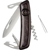 Swiza D03 AM, KNI.0036.6510, Laminate Black, navaja suiza, 6 herramientas