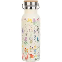 Erik Editores Botella De Metal Con Asa Wild Flowers