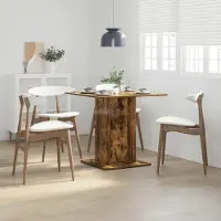 Merkloos Mesa Eettafel, roble, 80x80 cm
