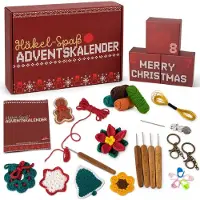 OEM Calendario de Adviento de ganchillo 2026: 24 proyectos creativos, set
