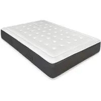 OEM Colchón de viscoelástico Soul, firme, hipoalergénico, 160x190 cm, color blanco