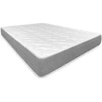 Dripio Colchón Viscoelástico 105x190 cm, 21 cm de grosor, con funda, reversible, hipoalergénico
