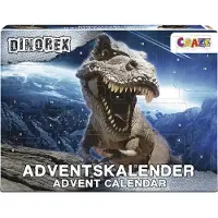 Craze Calendario de Adviento para Niños 2026 Dinorex Juguete Sorpresa Cada Día Regalo para Niñas y Niños Calendario de Navidad Cuenta Atrás hasta