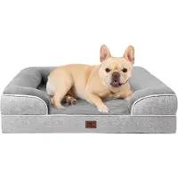 Merkloos Elzusha - Cama ortopédica para perros, con espuma viscoelástica, ideal para perros pequeños y medianos