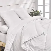 Merkloos Edredón - 4 estaciones 3 en 1 - 240 x 260 cm - Microfibra - Edredón nórdico para todo el año