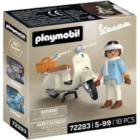 Playmobil Figura Vespa 80th Anniversary: Classic Style
