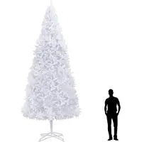 The Living Store : Árbol de Navidad artificial, 500 cm, color blanco