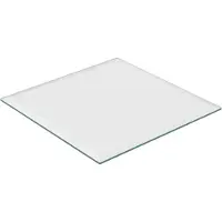 OCreon Placa de vidrio de 8 mm - Vidrio de seguridad templado - Para mesa, estufa y más - Placa de vidrio cuadrada - 70x70 cm - Transparente
