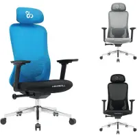 Selius NEWSKILL: Silla de juego ergonómica, color y azul