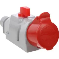 TAREL Enchufe de 16 amperios con interruptor automático de 195 amperios