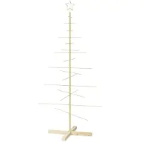 Syfax Árbol de Navidad de metal KUOPIO 150 cm Acero Dorado