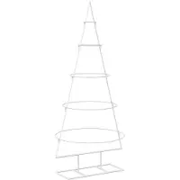Syfax Árbol de Navidad de metal con soporte KUOPIO 125 cm Acero