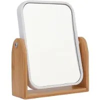 Merkloos Solidchoice: Espejo de aumento de doble cara con base giratoria