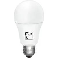 Matel Bombilla Led E27 Fría Con Sensor De Movimiento Y Crepuscular 10w