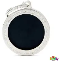 My Family Placa Para Mascotas Classic Large Circle