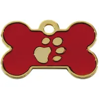 Imarc Placa Para Mascotas Bone 4x2 Cm