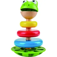 Hape El Sr. Rana Apilando Anillos