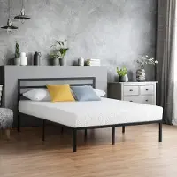 Selius Colchón de espuma viscoelástica Olee de 20 cm / Espuma de gel refrigerante / Öko-Tex / CertiPUR-US / Colchón cómodo / Colchón enrollable / 3 capas / 140 x 200 cm / Tamaño completo / Blanco