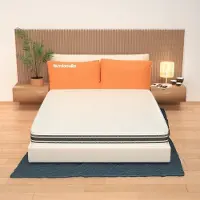 Selius Colchón de espuma viscoelástica "Sogni Italiani" para cama de matrimonio, 160 x 200 cm, altura 30 cm, funda desenfundable, dispositivo médico ortopédico, convertible