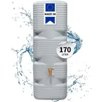 Graf 4rain QUADRO depósito mural de agua de lluvia 170 L gris hormigón