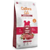 Calibra Dog Life Senior Small Fresh Beef - alimento seco para perros mayores - 1,5 kg