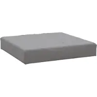 vidaXL Cojín para palets, color gris, tejido Oxford