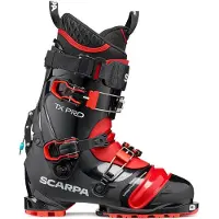 Scarpa - Telemark - TX Pro Black Red de Aluminio - Talla 44,5 - Negro