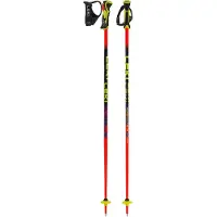 LEKI - Bastones esquí - WCR Evo Lite SL TR Red de Aluminio - Talla 110 cm - Rojo