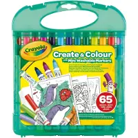 Crayola Estuche De Rotuladores Lavables 65 Piezas