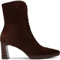 Hispanitas para mujer. HI265227 Botines de piel Bangkok marrón (38), 3 a 5cm, Cremallera, Casual, outlet 2026.