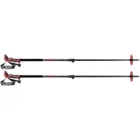 LEKI - Bastones de esquí de travesía - Haute Route 2 de Aluminio - Negro