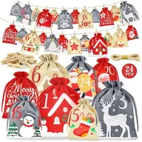 Merkloos Calendario de Adviento casero con 24 sorpresas para niños