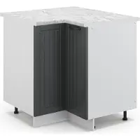 Vicco Armario de esquina Fame-Line Antracita casa de campo 80.5 cm , ET Mármol, Model 46567