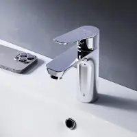 Merkloos Grifo moderno para lavabo con una sola palanca