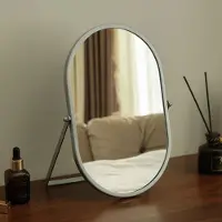 Merkloos Espejo de maquillaje independiente con base