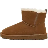 Derimod Botas de tobillo camelo