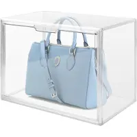 Merkloos Cajas de almacenamiento transparentes con cajón – Organizador de maquillaje de acrílico, 36 x 22 x 27 cm