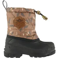 Mikk-Line - Kid's Winter Boot Rubber AOP - Botas invierno size 23, marrón/negro