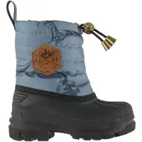 Mikk-Line - Kid's Winter Boot Rubber AOP - Botas invierno size 27, negro/azul