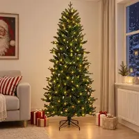 Syfax Árbol de Navidad artificial con ramas articuladas 180 cm