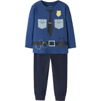 Name it Pijama 'NMMRasiq' azul / azul claro / amarillo / negro