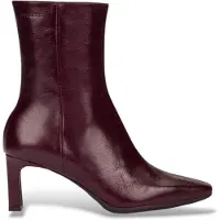 Wonders para mujer. M-6301 Botines de Piel Talis granate (39), 3 a 5cm, Cremallera, Casual, Clásico, outlet 2026.
