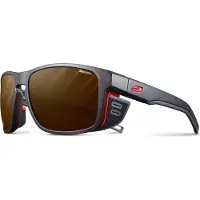 Julbo - Shield M Photo + Polarizing S2-4 (VLT 5-20%) - Gafas de glaciar size M, marrón