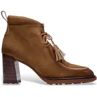 Hispanitas para mujer. HI265065 Botines de piel Alabama beige (39), 3 a 5cm, Casual, outlet 2026.
