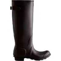 Hunter para mujer. WFT1001RMA Botas Orig Back Adjustable negro (38), Plano, Ninguno, Casual, outlet 2026.