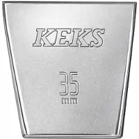 Keks Visor 35 - Plata Chrome
