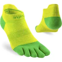 Injinji - Run Lightweight No-Show - Calcetines de running size 40,5-44, verde
