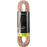 Edelrid - Cuerdas Escalada - Kinglet 9,2Mm Snow - Talla 70 m - Rosa